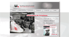 Desktop Screenshot of druckhaus-schwerte.de
