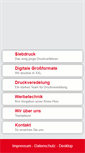 Mobile Screenshot of druckhaus-schwerte.de