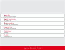 Tablet Screenshot of druckhaus-schwerte.de